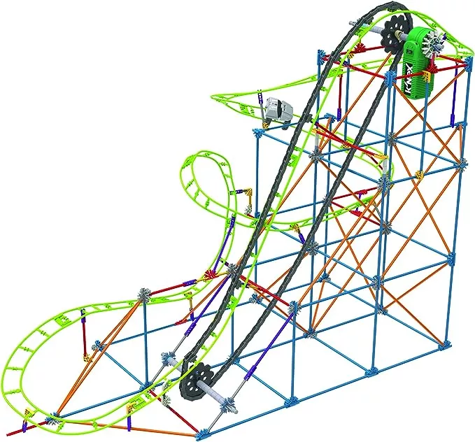 K NEX Thrill Rides Roller Coaster Building Sets Bring the